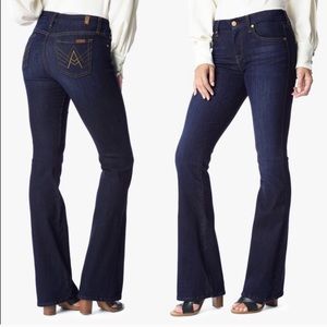 7FAM A Pocket Flare Dark awash Jeans
